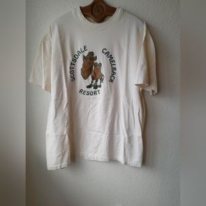 Vintage scottsdale camel back resort single stitch shirt